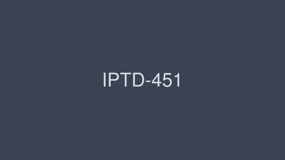 IPTD-451 โรงเรียนมัธยม 7 คอสเพลย์ Rui Miyagi